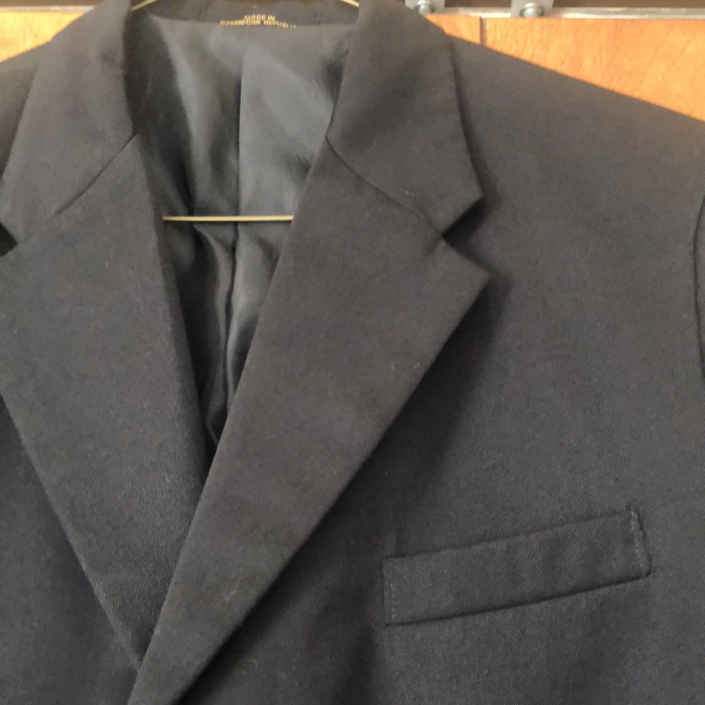 18Reg Black Sport coat EUC Arrow Separates❤️Like for price& shipping drop - Picture 2 of 13